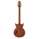 Aria 212-MK2 Bowery Semi-Hollow Electric Guitar in Phantom Blue