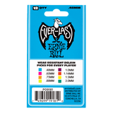 Ernie Ball 0.48 mm Everlast Picks 12 Pack, Blue