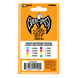 Ernie Ball 0.73 mm Everlast Picks 12 Pack, Orange