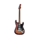 Mooer MSC20 Pro Electric Guitar in Amber Brown