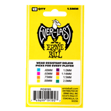 Ernie Ball 1.5 mm Everlast Picks 12 Pack in Yellow