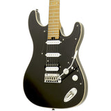 Aria 714-DG Fullerton Tribute Collection Electric Guitar in Black