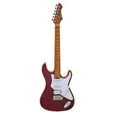 Aria 714-MK2 Fullerton Series Electric Guitar in Ruby Red