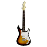 Aria 714-STD Series Electric Guitar in 3-Tone Sunburst