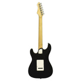 Aria 714-STD Series Electric Guitar in Black