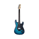 Mooer MSC31 Pro Electric Guitar in Blue Burst