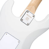 Mooer MCS11 Pro Electric Guitar in Polar White
