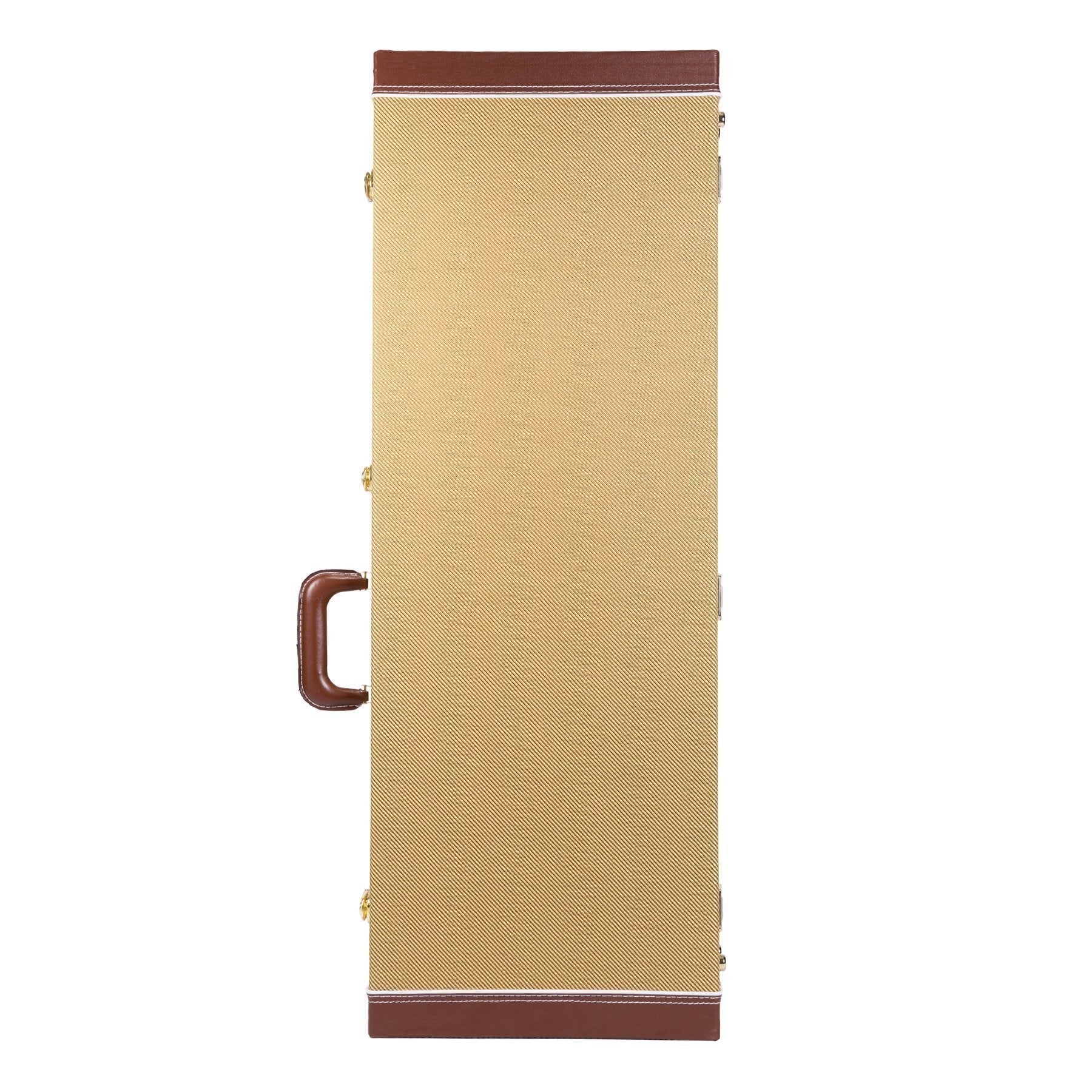 Crossfire Vintage Style ST and TE-Style Electric Guitar Hard Case (Tweed)-XGC-E237-VTG