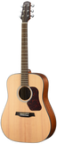 Walden Guitars D550E Natura Solid Spruce Top Dreadnought Acoustic-Electric - Open Pore Satin Natural