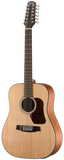 Walden Guitars D552E Natura Solid Spruce Top 12-String Dreadnought Acoustic-Electric - Open Pore Satin Natural