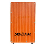 Drumfire Sapele Front Wooden Cajon-DFP-SBL-NST
