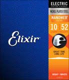 Elixir 12077 Nanoweb Electric Light-Heavy 10-52