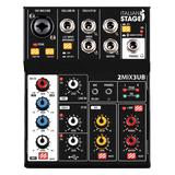 Italian Stage 2MIX3UB Stereo Mixer