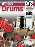 Progressive Beginner Drums Book/Online Video & Audio
