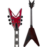 Dean V Select 24 Kahler – Metallic Red Satin