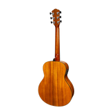 Martinez '51 Series' Koa Acoustic-Electric Short Scale Guitar - Perfect for Beginners & Travel