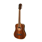 Martinez '51 Series' Acoustic-Electric Babe Traveller Guitar - Amara Gloss Finish Compact Travel Guitar