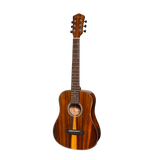 Martinez '51 Series' Babe Traveller Acoustic-Electric Guitar - Teakwood Gloss Finish