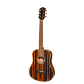 Martinez '51 Series' Left Handed Babe Traveller Acoustic-Electric Guitar - Amara Gloss Finish