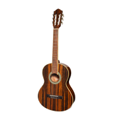 Martinez '51 Series' Electric Classical Guitar 3/4 Size with Built-in Tuner - Amara Gloss Finish