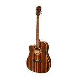 Martinez '51 Series' Left Handed Dreadnought Acoustic-Electric Guitar - Cutaway Design - Amara Gloss Finish