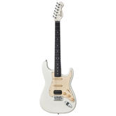 Mooer MSC10 ST-Style Electric Guitar in Vintage White