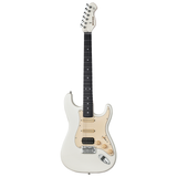 Mooer MSC10 ST-Style Electric Guitar in Vintage White