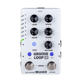 Mooer Dual Footswitch 'Groove Loop X2' Stereo Looper Guitar Effects Pedal