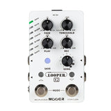 Mooer Dual Footswitch 'Looper X2' Stereo Looper Guitar Effects Pedal