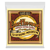 Ernie Ball Earthwood Medium 12-String 80/20 Bronze Acoustic Guitar String, 11-28 Gauge
