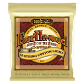 Ernie Ball Earthwood Custom Light 12-String 80/20 Bronze Acoustic Guitar String, 10-48 Gauge