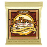 Ernie Ball Earthwood Custom Light 12-String 80/20 Bronze Acoustic Guitar String, 10-48 Gauge