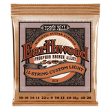 Ernie Ball Earthwood Custom 12-String Light Phosphor Bronze Acoustic Guitar Strings 10-48 Gauge