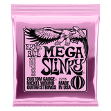 Ernie Ball Mega Slinky Nickel Wound Electric Guitar Strings 10.5-48 Gauge
