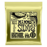 Ernie Ball Mammoth Slinky Nickel Wound Electric Guitar Strings 12-62 Gauge