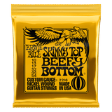Ernie Ball Skinny Top, Beefy Bottom Slinky Nickel Wound Electric Guitar Strings 10 - 54 Gauge