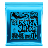 Ernie Ball Extra Slinky Nickel Wound Electric Guitar Strings 8-38 Gauge