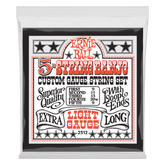 Ernie Ball Light 5-String Loop End Stainless Steel Banjo Strings 9-9 Gauge