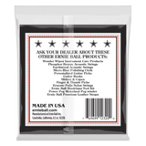 Ernie Ball Light 5-String Loop End Stainless Steel Banjo Strings 9-9 Gauge