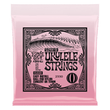 Ernie Ball Concert/Tenor Nylon Ball End Low G Ukulele Strings in Clear