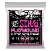 Ernie Ball Super Slinky Flatwound Electric Guitar Strings 9-42 Gauge