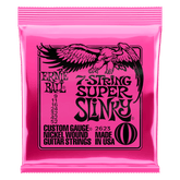 Ernie Ball 7-String Super Slinky Nickel Wound Electric Guitar Strings 9-52 Gauge