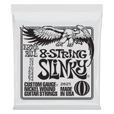 Ernie Ball Slinky Nickel Wound 8-String Electric Guitar Strings 10-74 Gauge