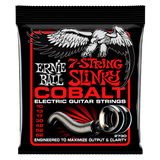 Ernie Ball Skinny Top Heavy Bottom Slinky Cobalt 7-String Electric Guitar Strings 10-62 Gauge