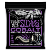 Ernie Ball Power Slinky Cobalt 5-String Electric Bass Strings 50-135 Gauge