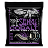 Ernie Ball Power Slinky Cobalt 5-String Electric Bass Strings 50-135 Gauge
