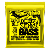 Ernie Ball Beefy Slinky Nickel Wound Electric Bass Strings 65-130 Gauge