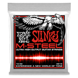 Ernie Ball Skinny Top Heavy Bottom Slinky M-Steel Electric Guitar Strings 10-52 Gauge