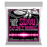 Ernie Ball Super Slinky M-Steel Electric Guitar Strings 9-42 Gauge