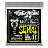 Ernie Ball Beefy Slinky Coated Titanium RPS Electric Guitar Strings 11-54 Gauge
